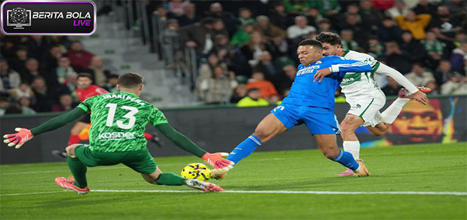 Hasil Liga Spanyol 1 Kartu Merah, Real Madrid Nyaris Kalah dari Elche