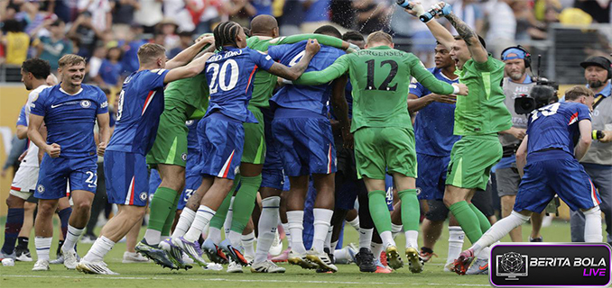 Dengan 10 Pemain, Chelsea Buktikan Layak Jadi Penantang Gelar Liga Inggris