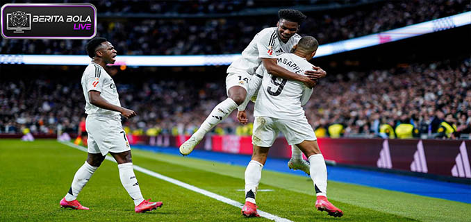 Real Madrid Terpaut Satu Poin dari Barcelona